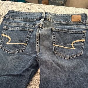 American Eagle Artists- Stretch Ankle cut Denim Jeans size 8